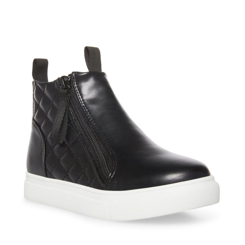 Zapatillas Steve Madden Areggie Niños Negras | ES RK69S2